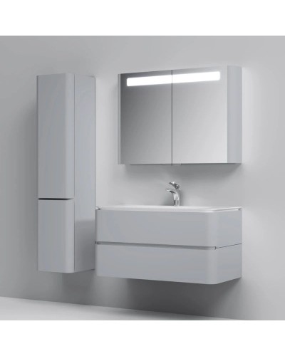 Тумба серый шелк глянец 100 см Am.Pm Sensation M30FHX1002FG