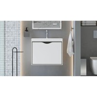 Тумба белый/графит 59,3 см Velvex Rigli tpRIG.60.1Y-21.631.231