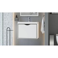 Тумба белый/графит 59,3 см Velvex Rigli tpRIG.60.1Y-21.631.231