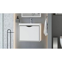 Тумба белый/графит 59,3 см Velvex Rigli tpRIG.60.1Y-21.631.231