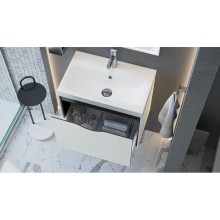 Тумба белый/графит 59,3 см Velvex Rigli tpRIG.60.1Y-21.631.231