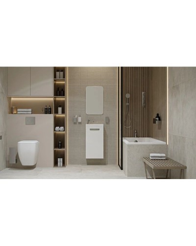 Тумба белый матовый 38,5 см Velvex Estea tpEST.40.1D-233