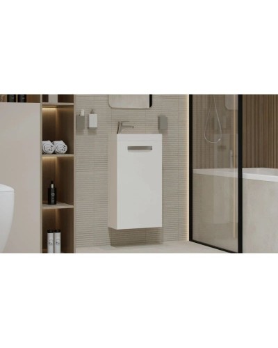 Тумба белый матовый 38,5 см Velvex Estea tpEST.40.1D-233