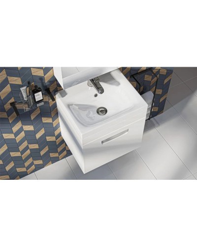 Тумба белый матовый 49,3 см Velvex Estea tpEST.50.1Y-233