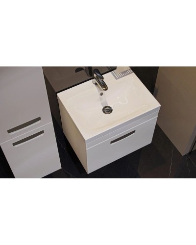 Тумба белый матовый 59,3 см Velvex Estea tpEST.60.1Y-233