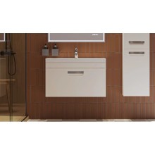 Тумба белый матовый 79,2 см Velvex Estea tpEST.80.1Y-233