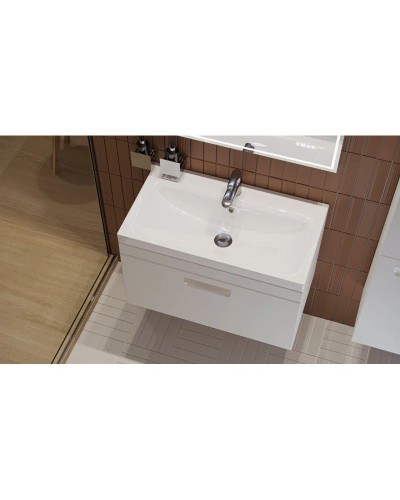 Тумба белый матовый 79,2 см Velvex Estea tpEST.80.1Y-233