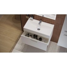 Тумба белый матовый 79,2 см Velvex Estea tpEST.80.1Y-233