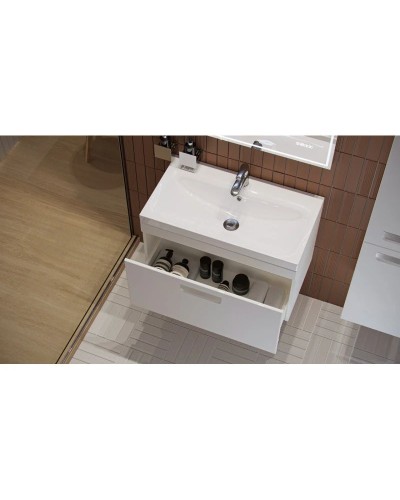 Тумба белый матовый 79,2 см Velvex Estea tpEST.80.1Y-233