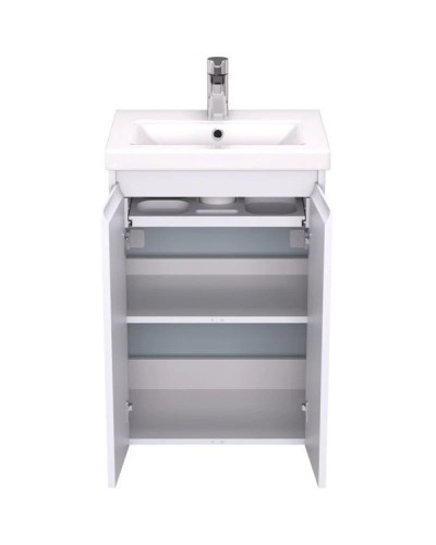 Тумба белый матовый/шатанэ 48,9 см Velvex Klaufs tpKLA.50.2D-617.216