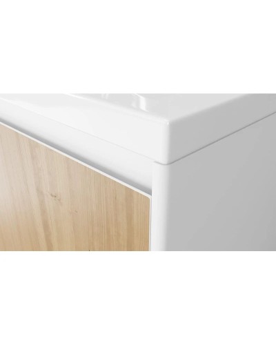 Тумба белый матовый/шатанэ 48,9 см Velvex Klaufs tpKLA.50.2D-617.216