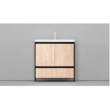 Тумба черный матовый/шатанэ 78,9 см Velvex Klaufs tnKLA.80.2D.1Y-617.217