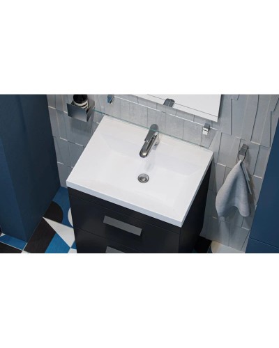 Тумба графит 59,5 см Velvex Orlando tnORL.60-232