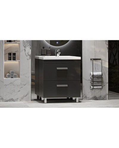 Тумба графит 69,7 см Velvex Orlando tnORL.70-232