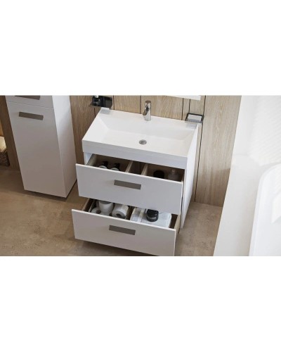 Тумба белый матовый 79,9 см Velvex Orlando tnORL.80-211