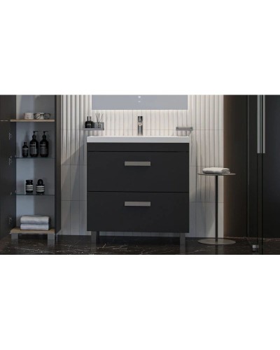 Тумба графит 79,9 см Velvex Orlando tnORL.80-232