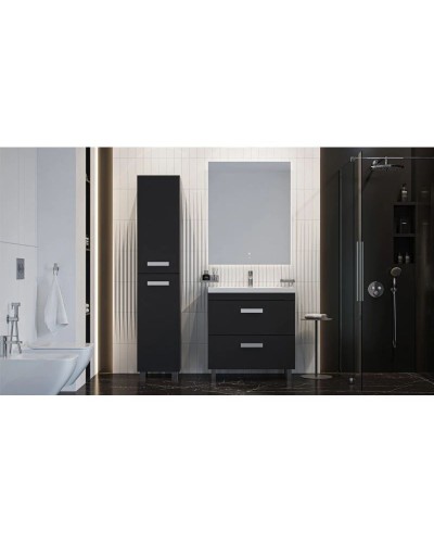 Тумба графит 79,9 см Velvex Orlando tnORL.80-232