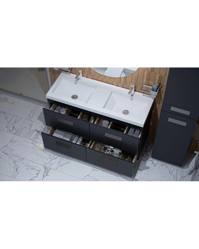 Тумба графит 120 см Velvex Orlando tnORL.120-232