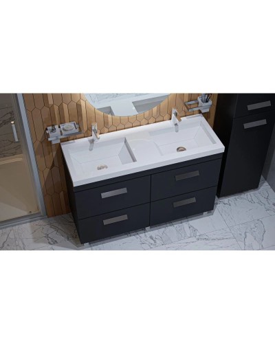 Тумба графит 120 см Velvex Orlando tnORL.120-232