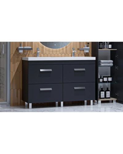 Тумба графит 120 см Velvex Orlando tnORL.120-232