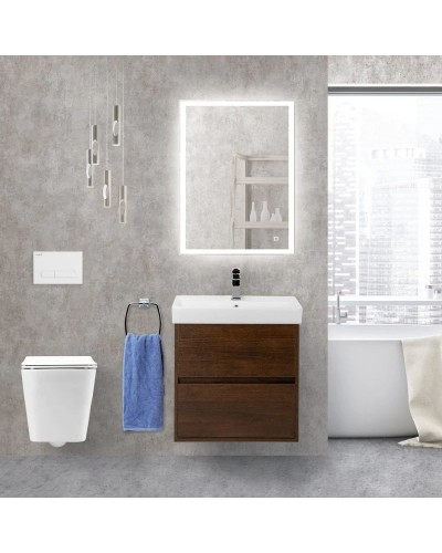 Тумба Rovere Scuro 47,2 см BelBagno Neon NEON-500-2C-SO-RS
