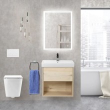 Тумба Pino Bianco 57,2 см BelBagno Neon NEON-600-1C-SO-PB