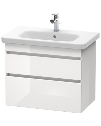 Тумба под раковину Duravit Durastyle 80 Белая глянцевая