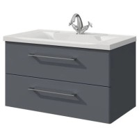 Тумба графит матовый 79,2 см Caprigo Accord 2212-TP810