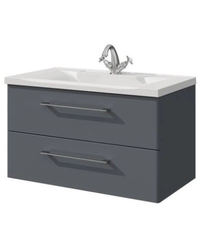 Тумба графит матовый 79,2 см Caprigo Accord 2212-TP810