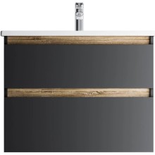 Тумба черный матовый 77 см Am.Pm X-Joy M85AFHX0802BM