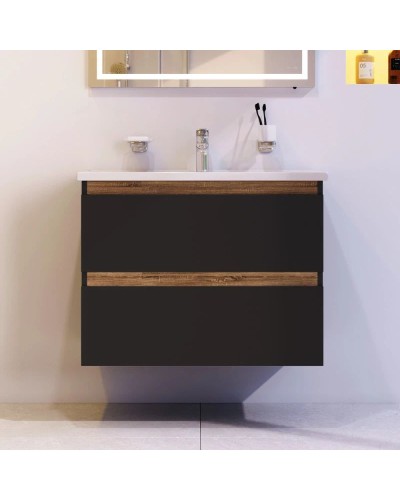 Тумба черный матовый 77 см Am.Pm X-Joy M85AFHX0802BM