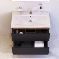 Тумба черный матовый 77 см Am.Pm X-Joy M85AFHX0802BM