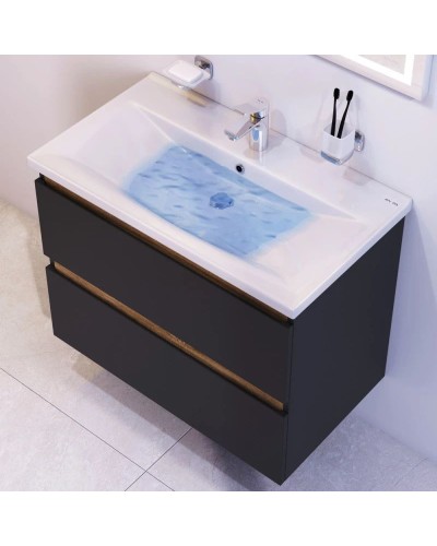 Тумба черный матовый 77 см Am.Pm X-Joy M85AFHX0802BM