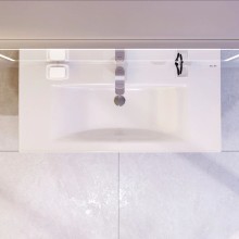 Тумба черный матовый 97 см Am.Pm X-Joy M85AFHX1002BM