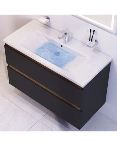 Тумба черный матовый 97 см Am.Pm X-Joy M85AFHX1002BM