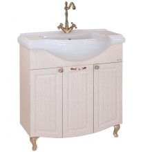 Тумба под раковину Onika Арно Классик 80 Белое дерево