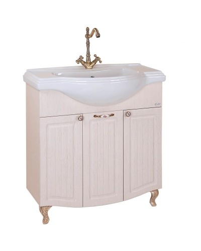 Тумба под раковину Onika Арно Классик 80 Белое дерево