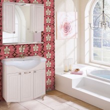 Тумба под раковину Onika Арно Классик 80 Белое дерево