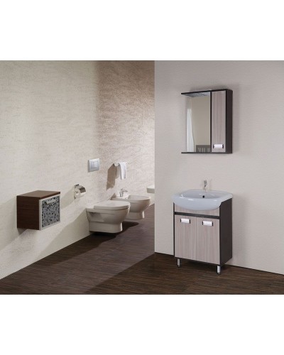 Тумба под раковину Onika Гамма 55 Ясень Венге