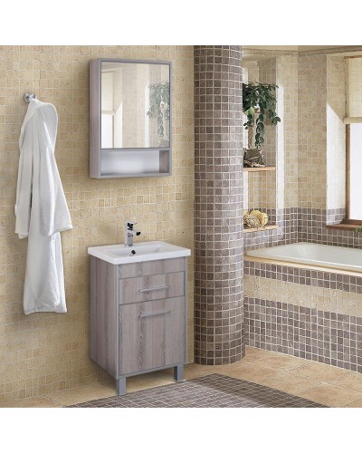 Тумба под раковину Onika Натали 50 Ясень шимо светлый