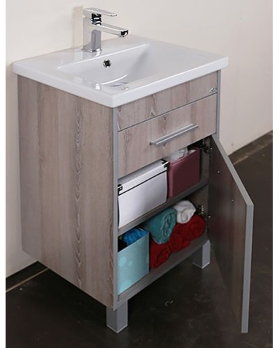 Тумба под раковину Onika Натали 50 Ясень шимо светлый