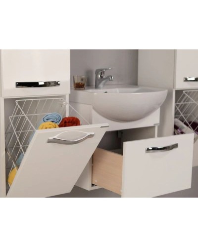 Тумба белый 47 см Акватон Ария 1A140301AA010