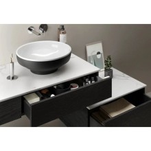 Тумба черный дуб 90 см R VitrA Origin 65676