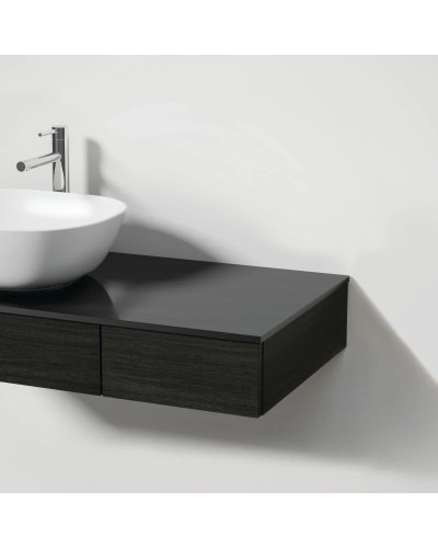 Тумба черный дуб 120 см L VitrA Origin 65679