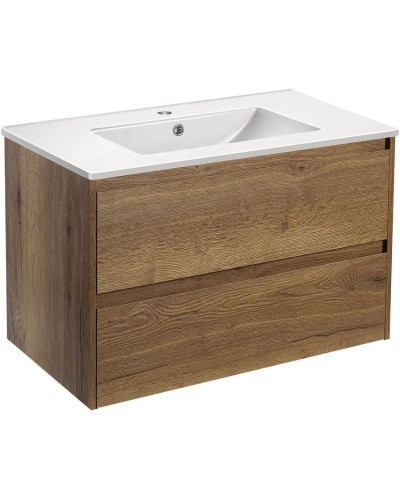 Тумба дуб табачный 80,7 см Vincea Gio VMC-2G800TO