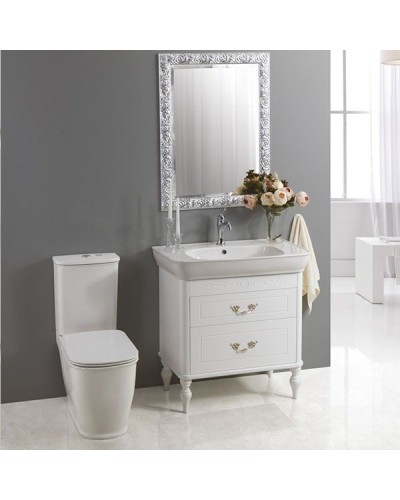 Тумба под раковину BelBagno Prado 80 Bianco Laccato Lucido