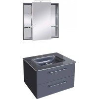 Тумба графит матовый 79,2 см Caprigo Accord 2212-TP810