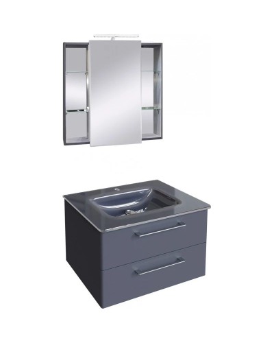 Тумба графит матовый 79,2 см Caprigo Accord 2212-TP810