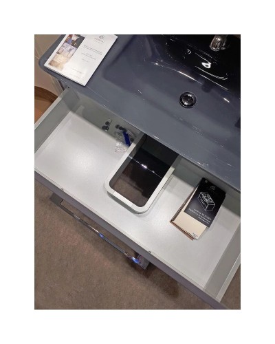 Тумба графит матовый 79,2 см Caprigo Accord 2212-TP810