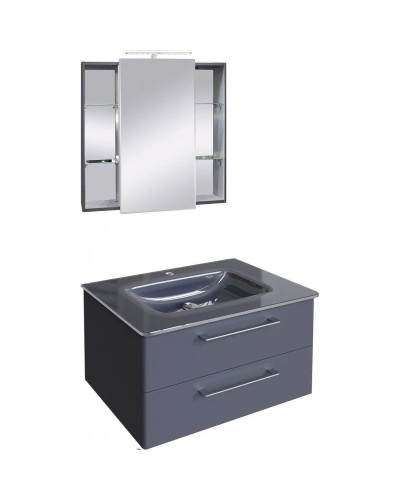 Тумба графит матовый 89,2 см Caprigo Accord 2218-TP810